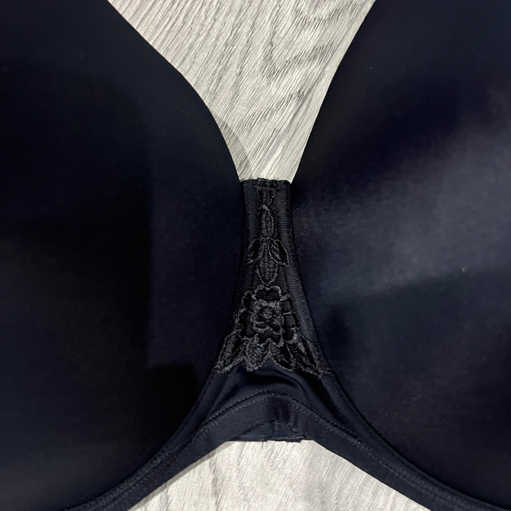Vanity Fair Black Strapless Bra Size 44DDD NEW - Picture 2 of 5